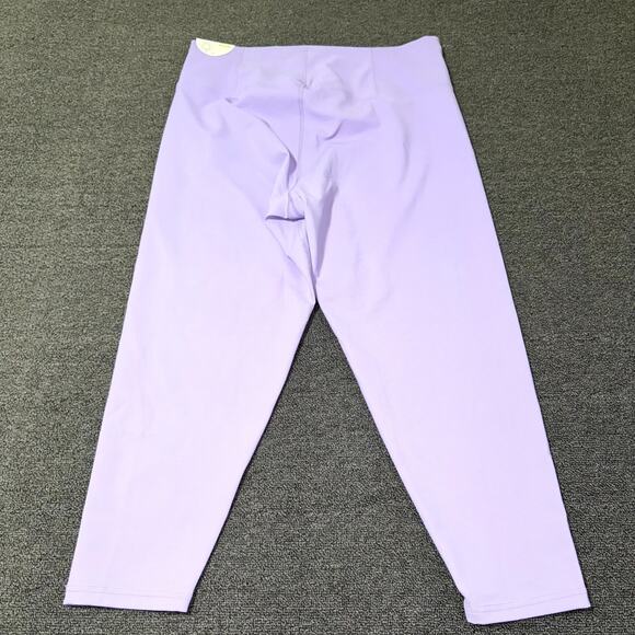 Offline By Aerie Hi-Rise Leggings Womens 2XL Purple Stretch Yoga Workout Pull On - Picture 2 of 8